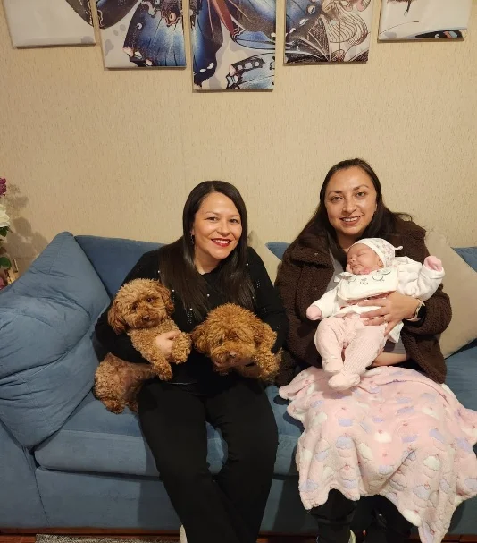 Jennifer y María Fernanda
